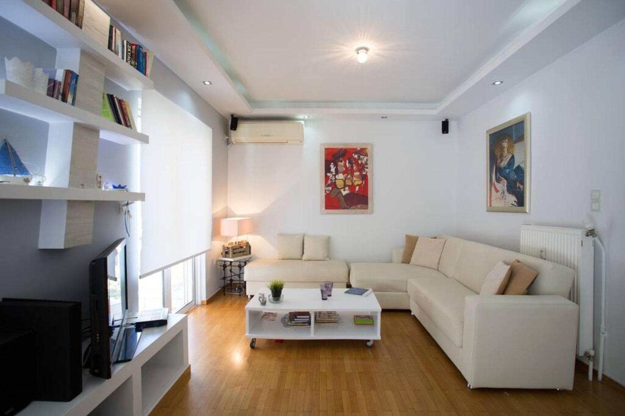 One Block From The Sea Family House At Floisvos Apartment Athens Exterior photo